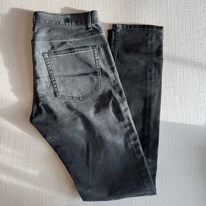 Men’s Alexander McQueen Gray/Black Jeans